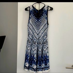 HP 🎉 Karen Millen Sleeveless Skater Design Sleeveless Dress RARE